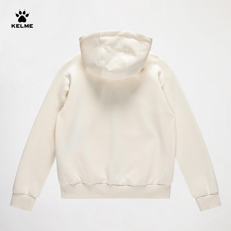 KNITTED JACKET WITH HOOD