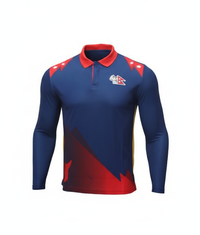 LONG SLEEVE POLO SHIRT